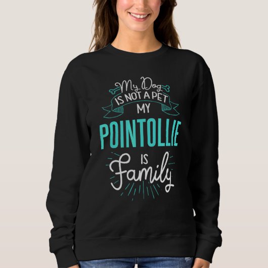 Niedliche Punkollie Design Family Hund N Sweatshirt (Vorderseite)
