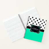 Niedliche Punkte Notizblock (Innenseite)