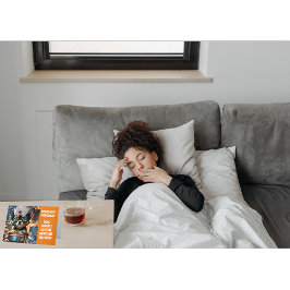 Niedliche Pup Cooking hörte, du wärest krank bekom Karte