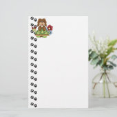 Niedliche Pup Turtle Stationery Briefpapier (Stehend Vorderseite)