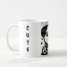 NIEDLICHE PUPPEN AUF 🍺 TASSE UND DEKORATIVE SCHRI