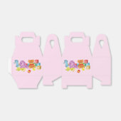 Niedliche Puppen (rosa) Geschenkschachtel (Ungefaltet)