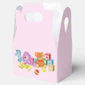 Niedliche Puppen (rosa) Geschenkschachtel (Geöffnet)