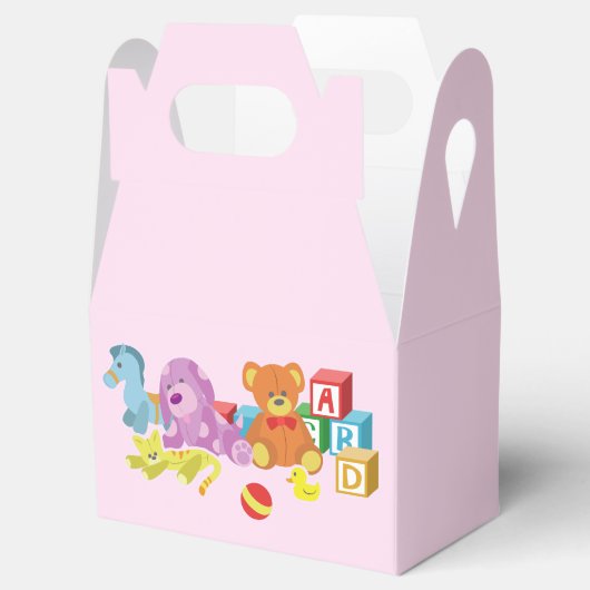 Niedliche Puppen (rosa) Geschenkschachtel (Geöffnet)