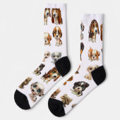 NIEDLICHE PUPPIEN SOCKEN (Linkes Detail)