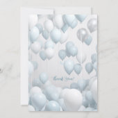 Niedliche Puppy Light Brown Boy Babydusche Einladung (Rückseite)