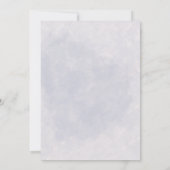 Niedliche Puppy Rainbow Baby Dusche Einladung (Rückseite)