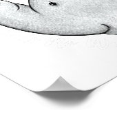 Niedliche Puzzle Elephant Mama Autismus Bewusstsei Poster (Ecke)