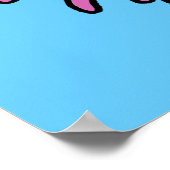 Niedliche Qualle Poster (Ecke)