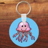 Niedliche Qualle Schlüsselanhänger (Vorderseite)