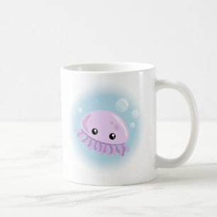 Niedliche Quallenfische Tasse