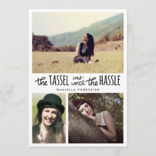 Niedliche Quaste war die Fotos des Einladung