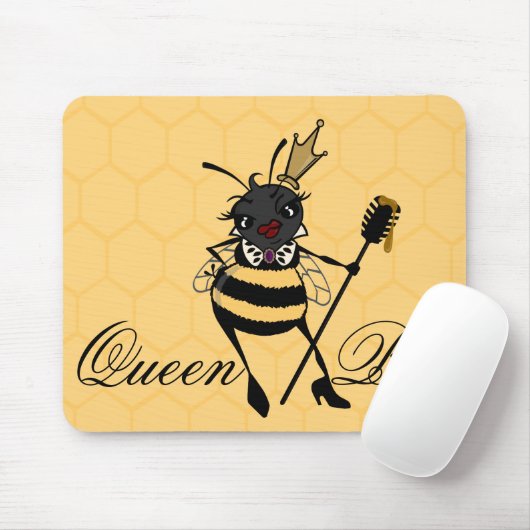 NIEDLICHE QUEEN BEE HORIZONTAL HONEYCOMB MAUSPAD (Mit Mouse)