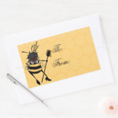 NIEDLICHE QUEEN WÄHLEN REAKTANGLE GIFT STICKER (Umschlag)