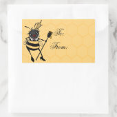 NIEDLICHE QUEEN WÄHLEN REAKTANGLE GIFT STICKER (Tasche)