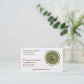 Niedliche Raccoon-Geschäfts-Karten Visitenkarte (Stehend Vorderseite)