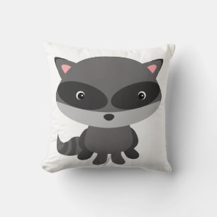 NIEDLICHE RACCOON Kissen