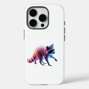 Niedliche Raccoon Kunst iPhone 16 Pro Hülle