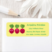 Niedliche Radieschen singend Trio Cartoon Gemüse (Insitu)