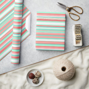 Niedliche Radikaldekoration Romantische Weihnachte Geschenkpapier