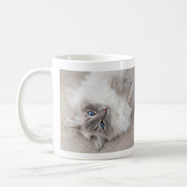 Niedliche Ragdoll Katzen-Tasse Kaffeetasse