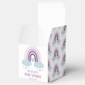 Niedliche Rainbow Baby Dusche Geschenkschachtel (Geöffnet)