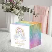 Niedliche Rainbow Baby Dusche Geschenkschachtel