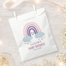 Niedliche Rainbow Baby Dusche Geschenktütchen