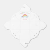 NIEDLICHE RAINBOW CLOUDS Kinder Pastellfarben Bild Geschenkschachtel (Ungefaltet)