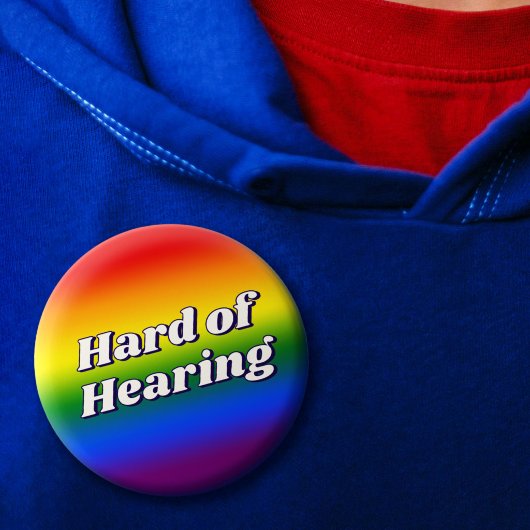Niedliche Rainbow-Gradient-Typografie Button