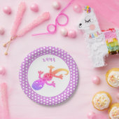 Niedliche Rainbow Lizard Gecko, Geburtsname Pappteller (Party)