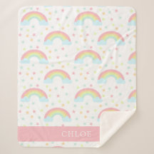 Niedliche Rainbow Stars Soft Pastel Colors Baby Gi