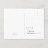 Niedliche Rainbow Unicorn Stars Einladung am Gebur (Rückseite)