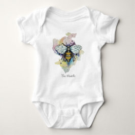 Niedliche Rainbow-Wash Baby Strampler