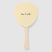 Niedliche Rainbow-Wash Fächer (Rückseite)