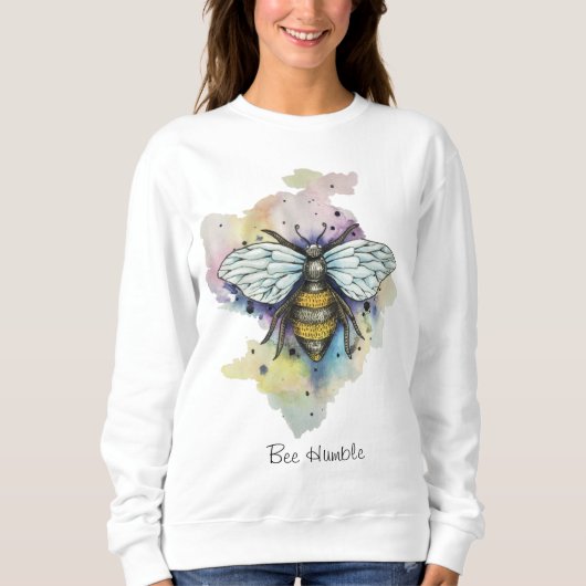 Niedliche Rainbow-Wash Sweatshirt (Vorderseite)