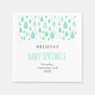 Niedliche Raindrops Paare Kindersprinkle / Dusche Serviette