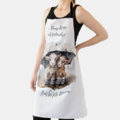 Niedliche Rainy-Day-Ziegen Schürze (InSitu)