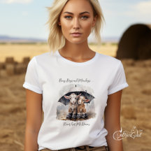 Niedliche Rainy-Day-Ziegen