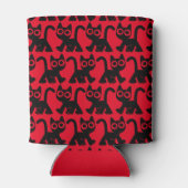 Niedliche Rambling Cartoon Chat Dose/Flasche Coole Dosenkühler (Rückseite)