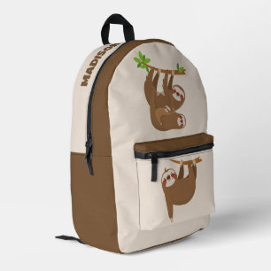 Niedliche Rand für Text und Farbe Bedruckter Rucksack