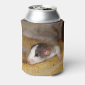 Niedliche Ratte Dosenkühler (Kanne Rückseite)