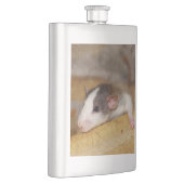 Niedliche Ratte Flachmann (Rechts)