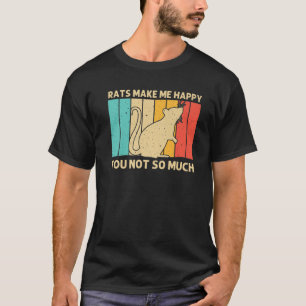 Niedliche Ratte für Männer Frauen Maus Rattenliebh T-Shirt