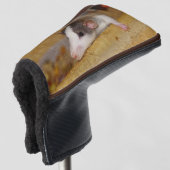 Niedliche Ratte Golf Headcover (3/4 Vorderseite)