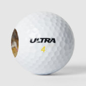 Niedliche Ratte Golfball (Logo)