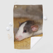 Niedliche Ratte Golfhandtuch (Insitu)