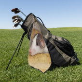 Niedliche Ratte Golfhandtuch (Gras)