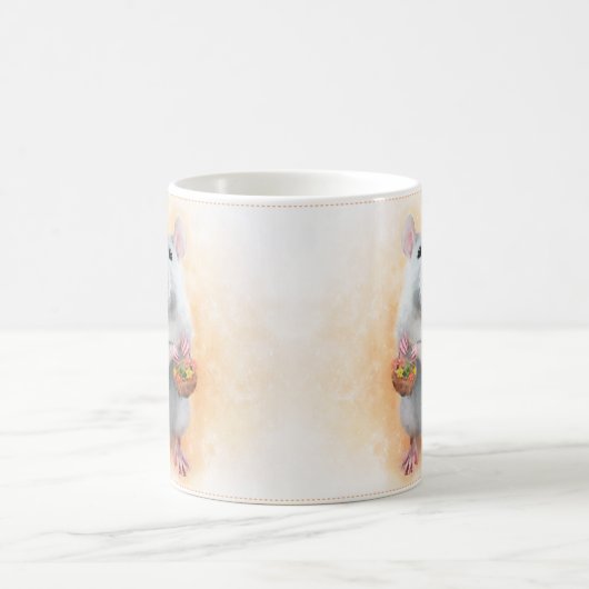 Niedliche Ratte Kaffeetasse (Mittel)
