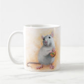 Niedliche Ratte Kaffeetasse (Links)